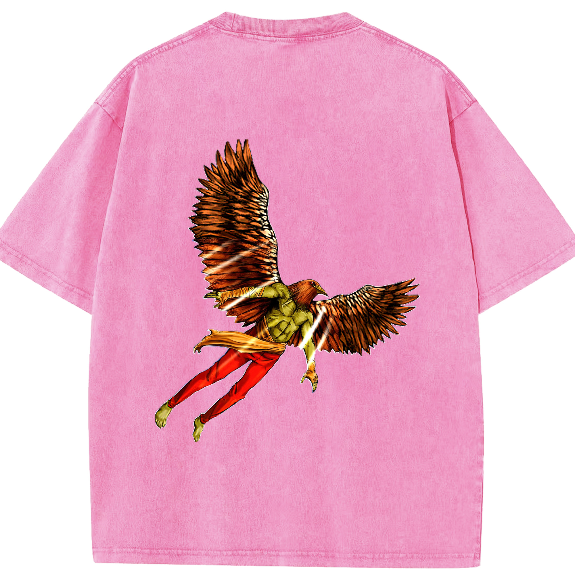 （画像用） 遊☆戯☆王 Yu-Gi-Oh! 綿100% ヴィンテージ風 半袖Tシャツ（背面プリント）